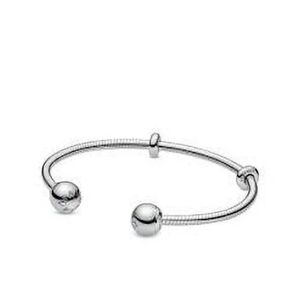 Pandora Elegant Silver Bangle Genuine 6.3cm